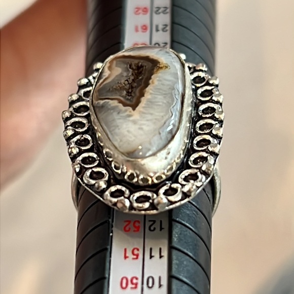 #87 Solar Agate Handcrafted Ring ๐ Size 7.25 NWOT - Picture 13 of 14